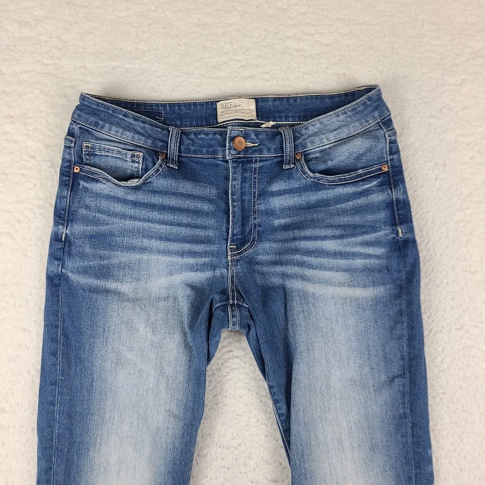 Buckle Jeans Womens 30 Blue Harper Capri Medium Wash BKE Denim *